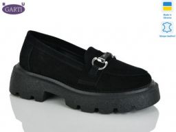 Туфли Garti (425 чорний замш)