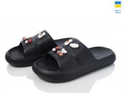 Шльопанці Inblue (ПЖ52 чорний)