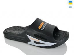 Шльопанці Крок (М243 чорний мікс) Шльопанці Крок (М243 чорний мікс)